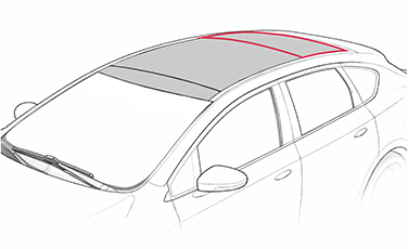 Panoramic Roof - Rear Stationary Panel in Edmonton & Leduc, AB